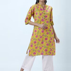 Women’s Cotton Regular Fit Kurta